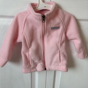 Columbia Soft Pink Baby Fleece